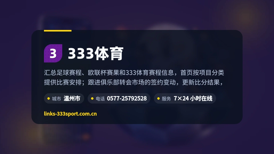 关于333体育